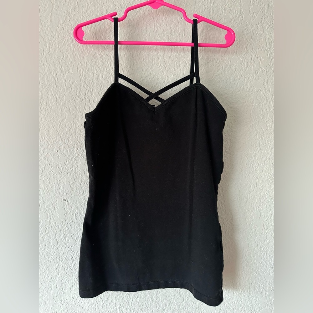 Black cute women top